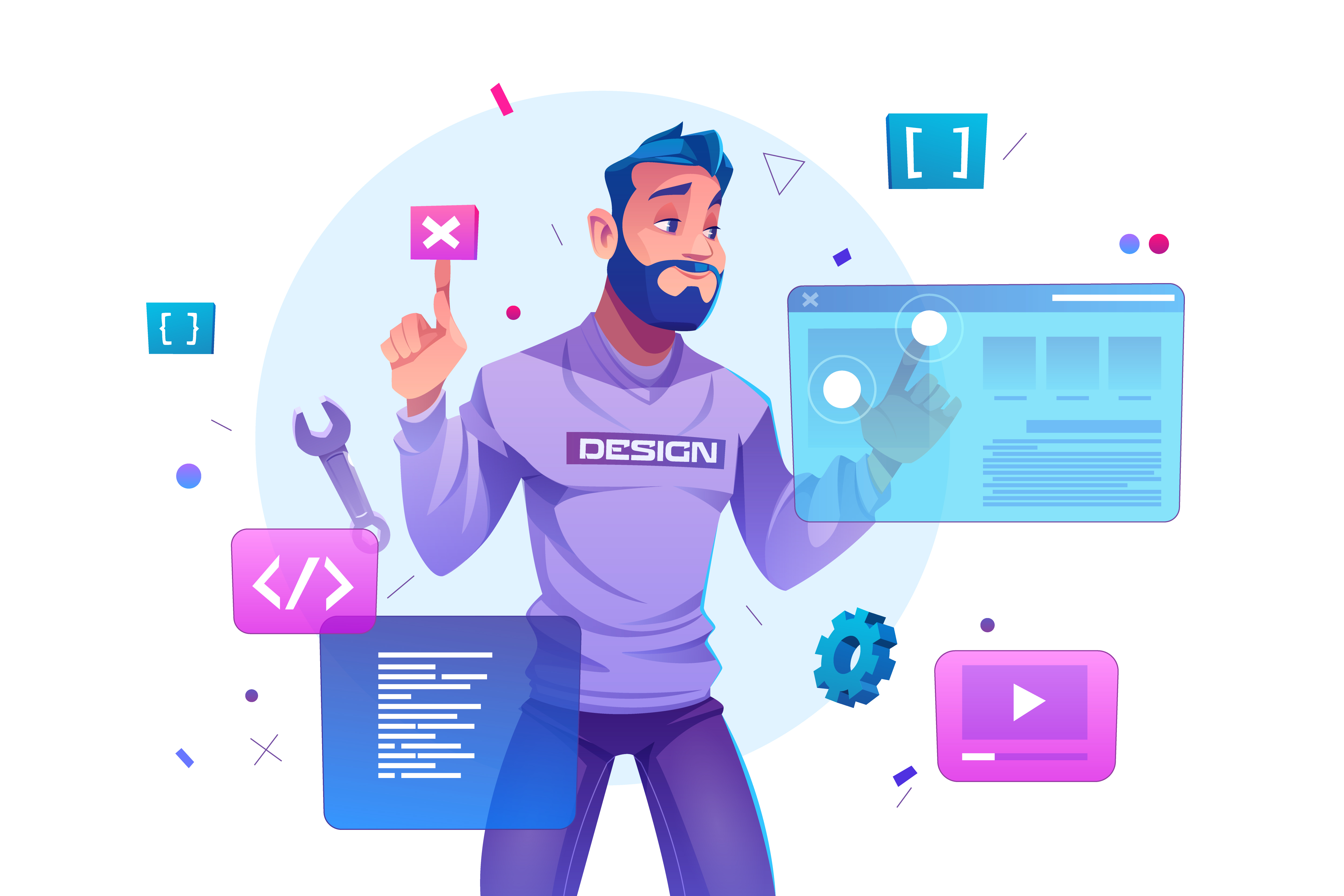 Developer vector